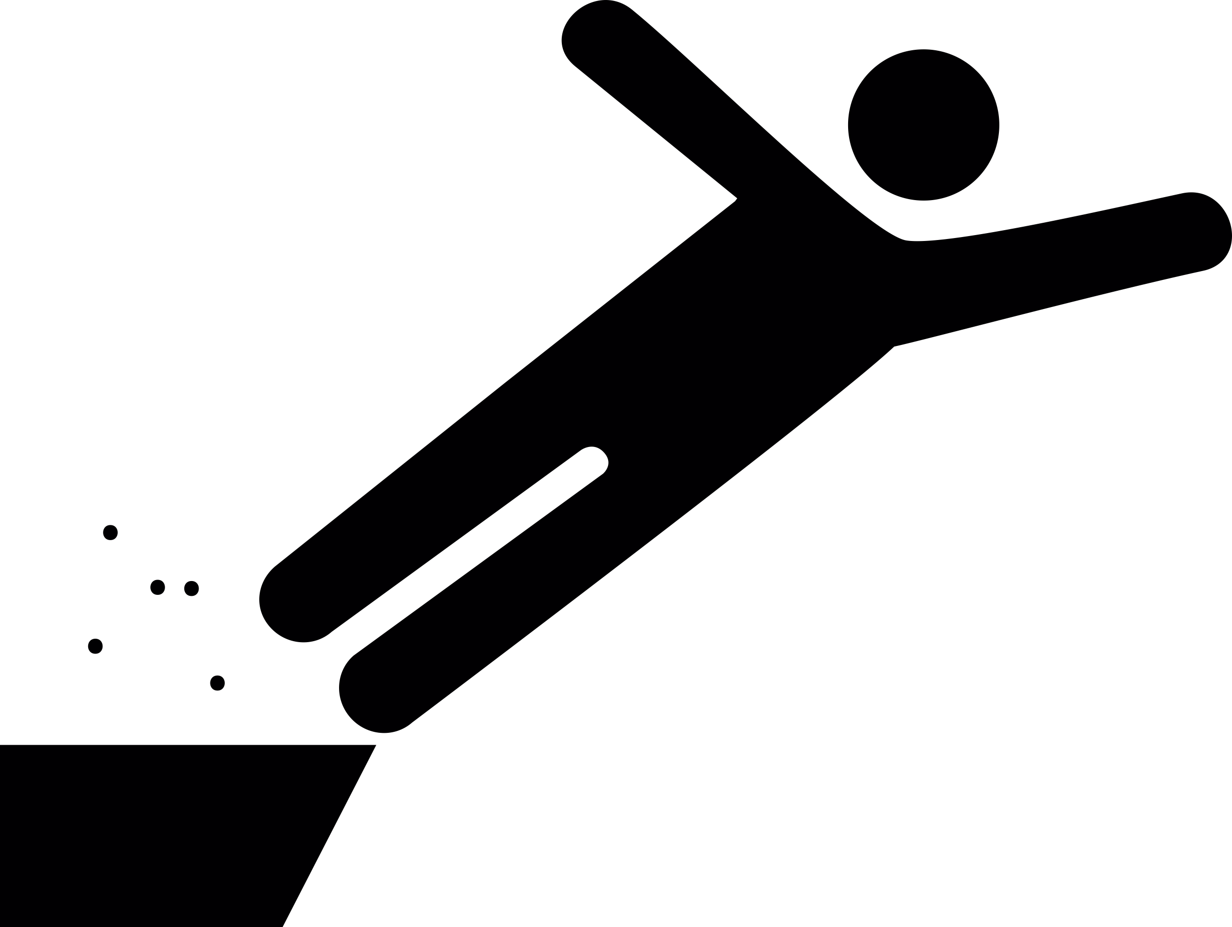 Man Falling Off A Precipice Line Tracing Svg Vector Free Vectors
